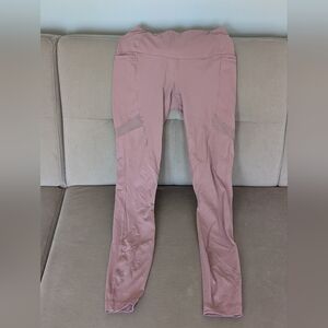 Size XS 90 Degree By Reflex Mauve Leggings